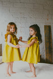 yellow dress for toddler girl