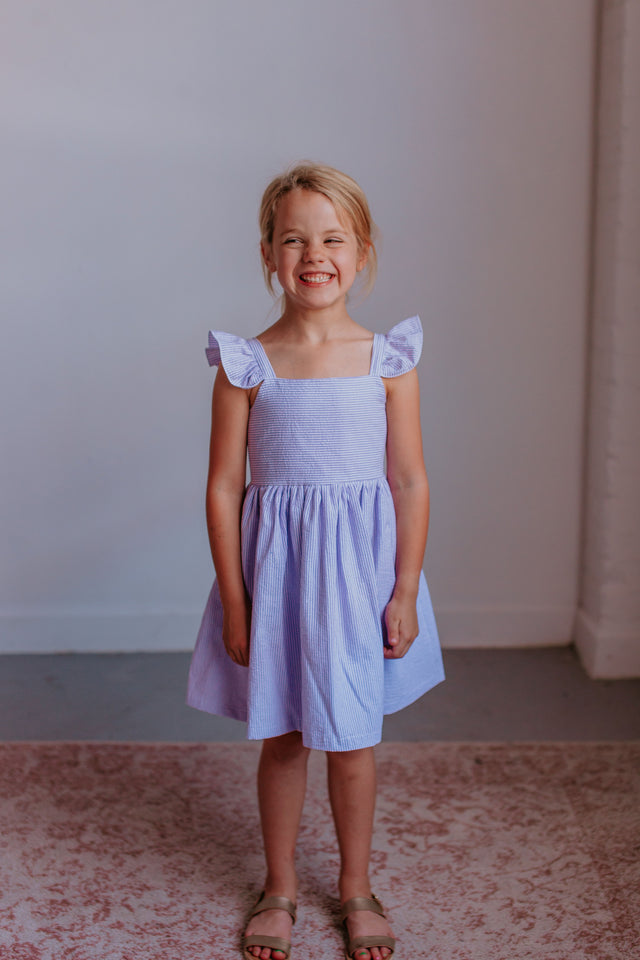 lavender seersucker dresses
