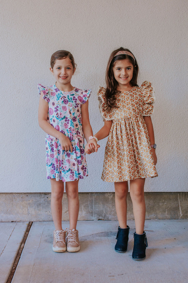 little girls floral dresses