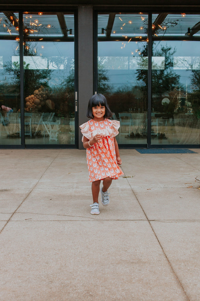 ruffle fox dress