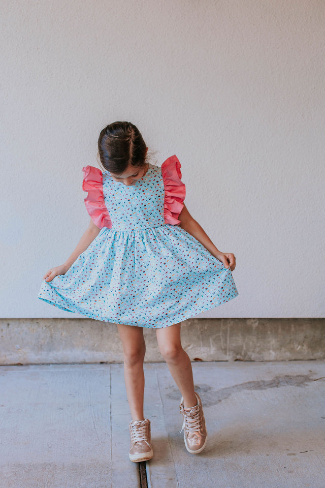 girls sushi party dress