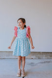 girls sushi print dress