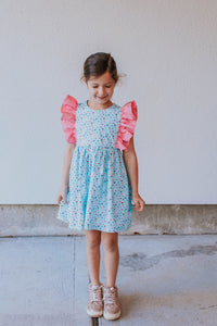 sushi print dress for girls
