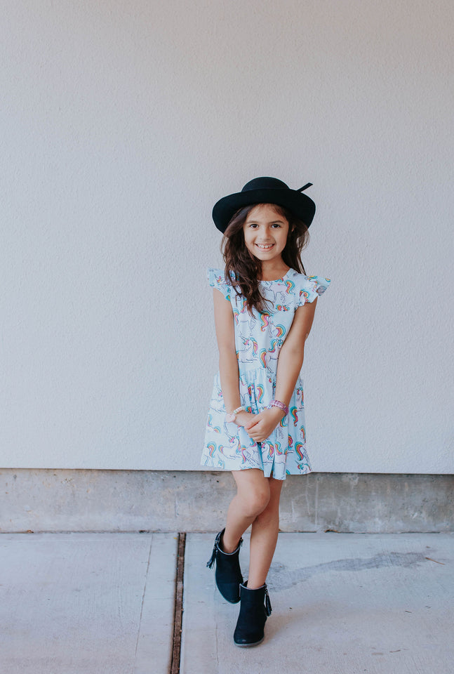 rainbow unicorn dresses