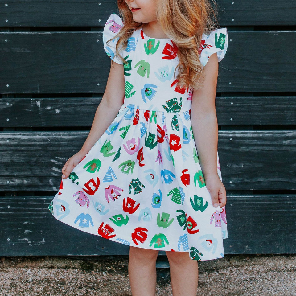 Little girls online christmas sweater