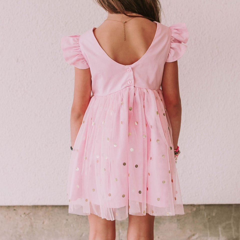 girls ballet inspired tutu dress