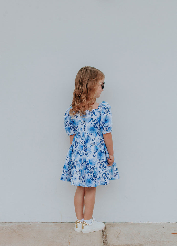 little girls boho twirl nap dress