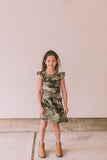 little girls camo dress