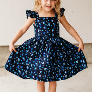 little girls designer hanukkah dress