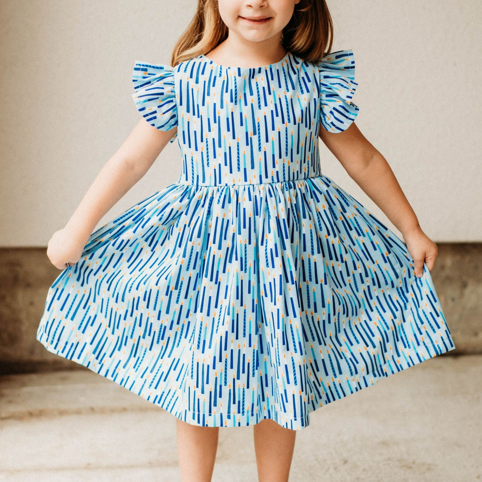 designer girls hanukkah dress