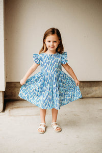 designer little girls hanukkah dress