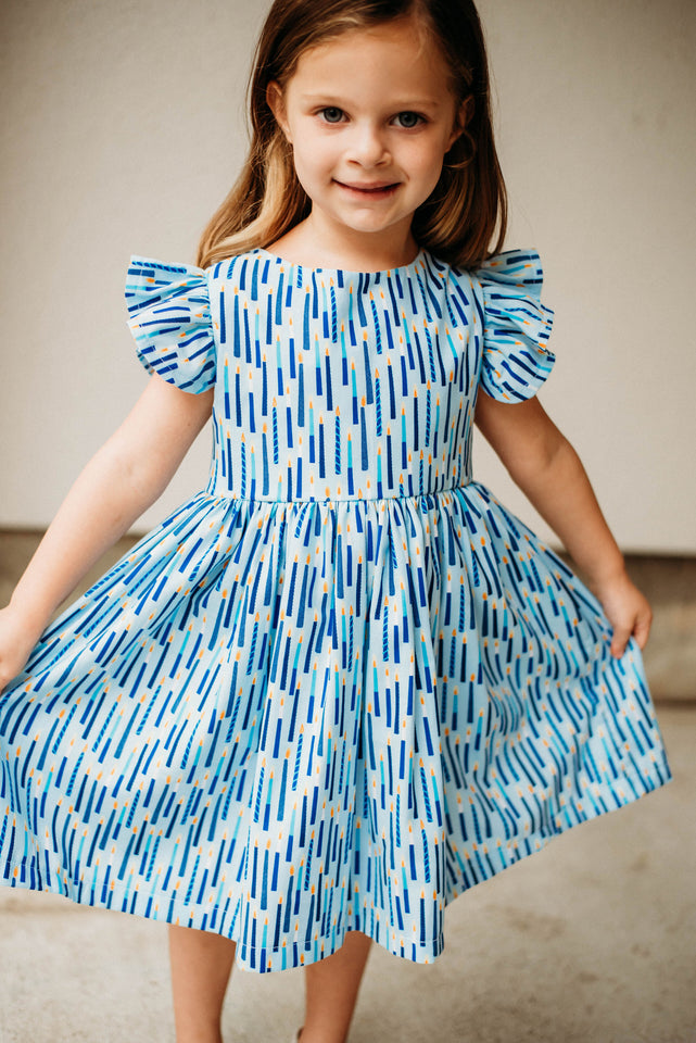 designer girls hanukkah dress