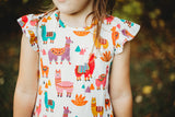 girls alpaca dress