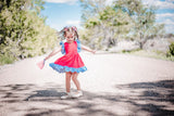 little girls military homecoming dress
