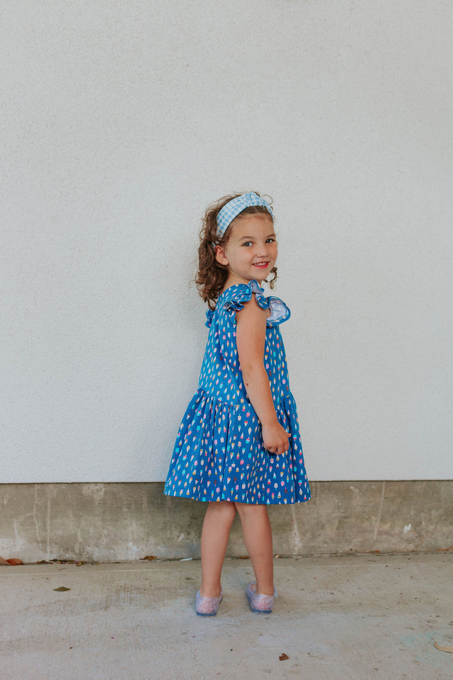 little girls cotton jersey ice cream and popsicle dress