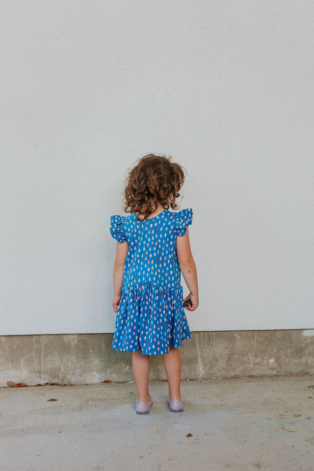 little girls cotton jersey ice cream and popsicle dress
