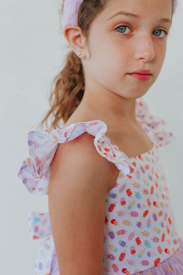 girls ice cream popsicle party dress
