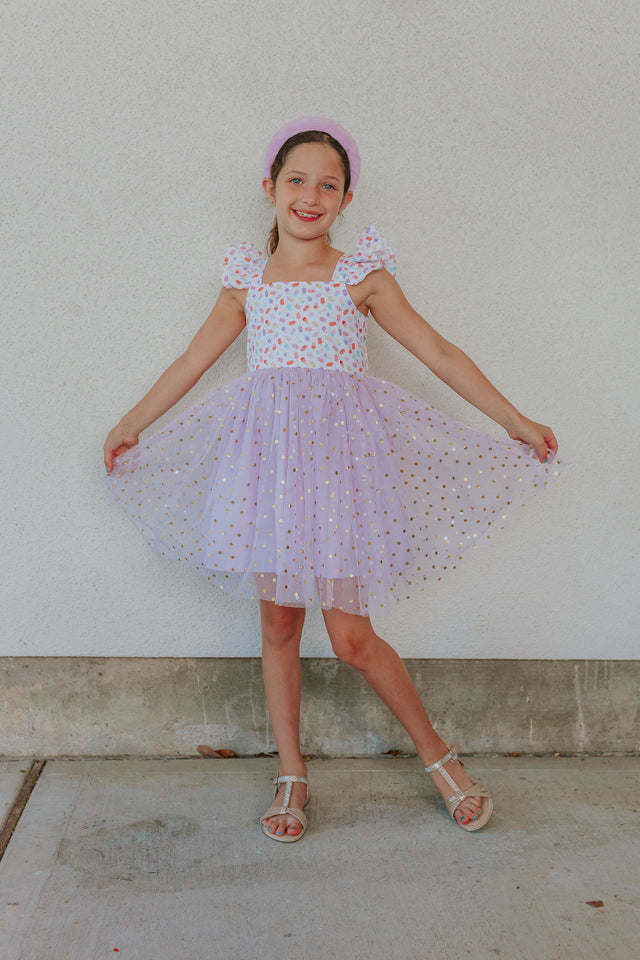 girls ice cream popsicle party dress