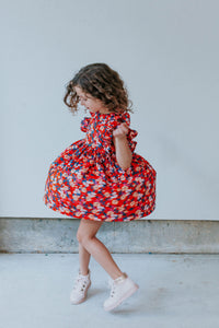 little girls rifle paper floral dress