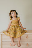 little girls vintage inspired dress