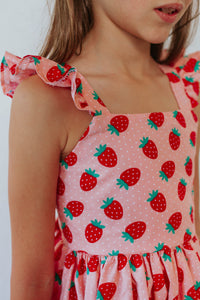 berry sweet strawberry shortcake dress