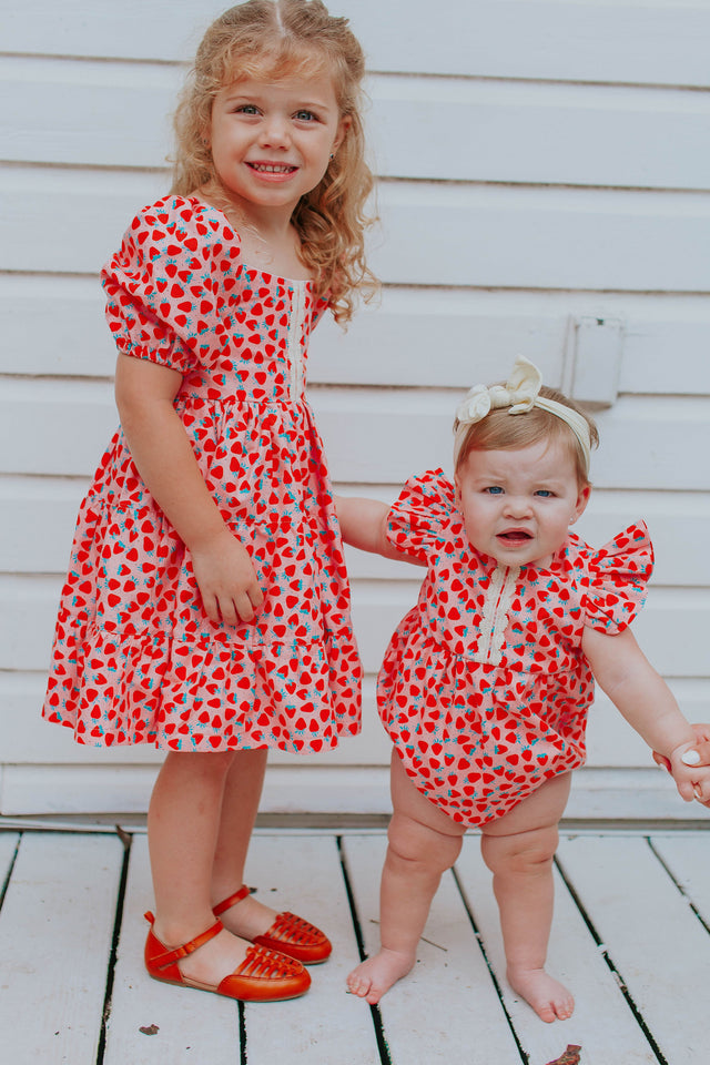 berry sweet first birthday party outfits