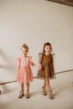 Girl's Pink and Red Tulle Hearts Valentine's Day Twirl Dress