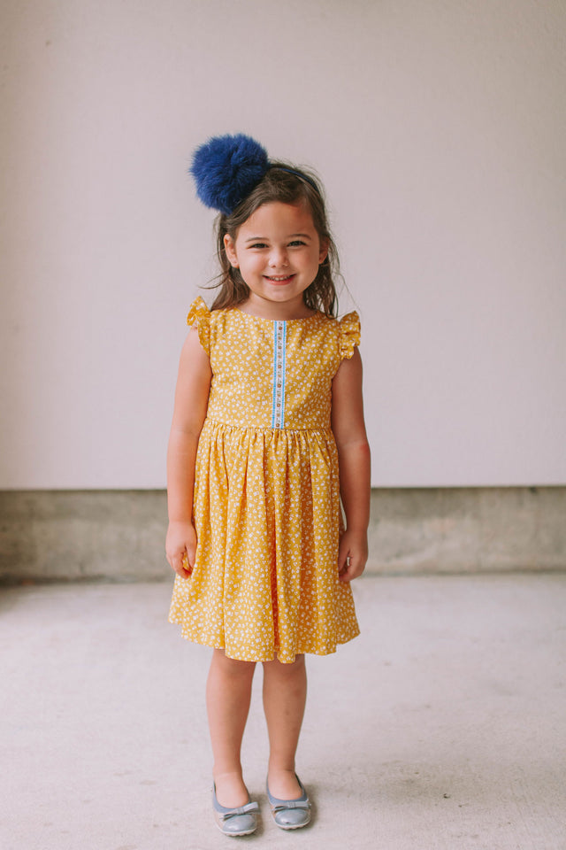 YELLOW Tulle BABY DRESS Perfect Choice for Your Little Girl's Special Day -  Etsy Hong Kong