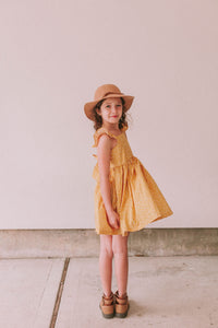 yellow sun dress for girls