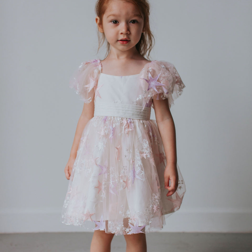 little girls to the moon party dress
