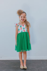 pineapple dress for little girls