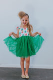 little girls pineapple party dress