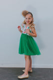 girls pineapple party dress