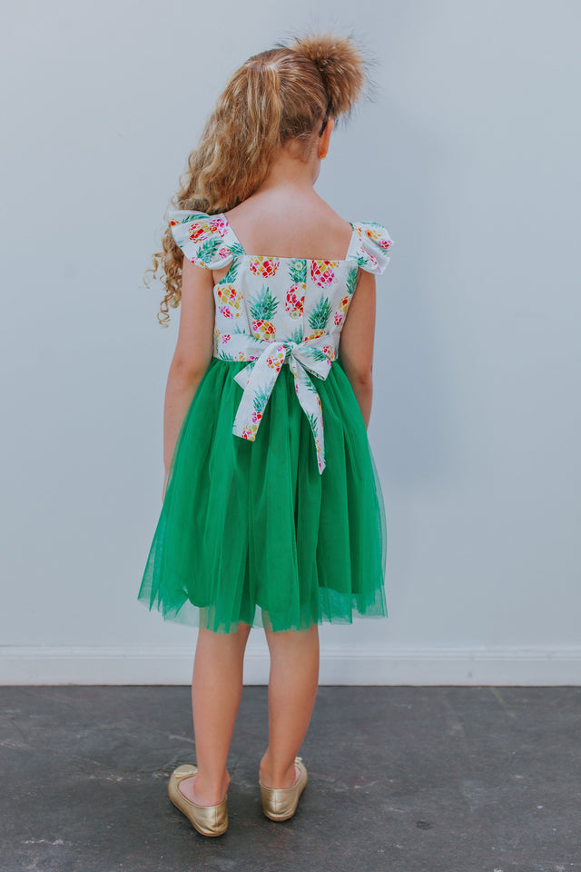 pineapple birthday party dress