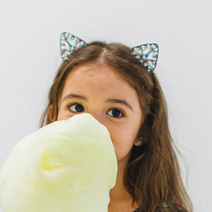 Rhinestone Cat Ears Headband